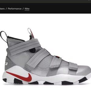 Nike LeBron Zoom Soldier 11 – Silver Bullet (Size 12)